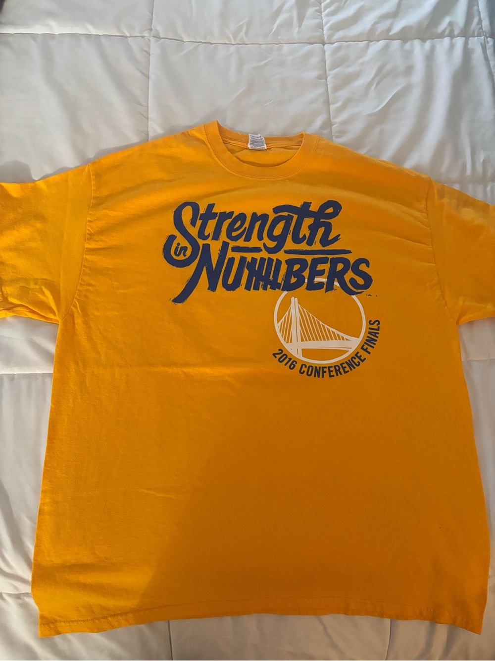 Strength in Numbers 2016 Conference Finals Golden State Warriors XL